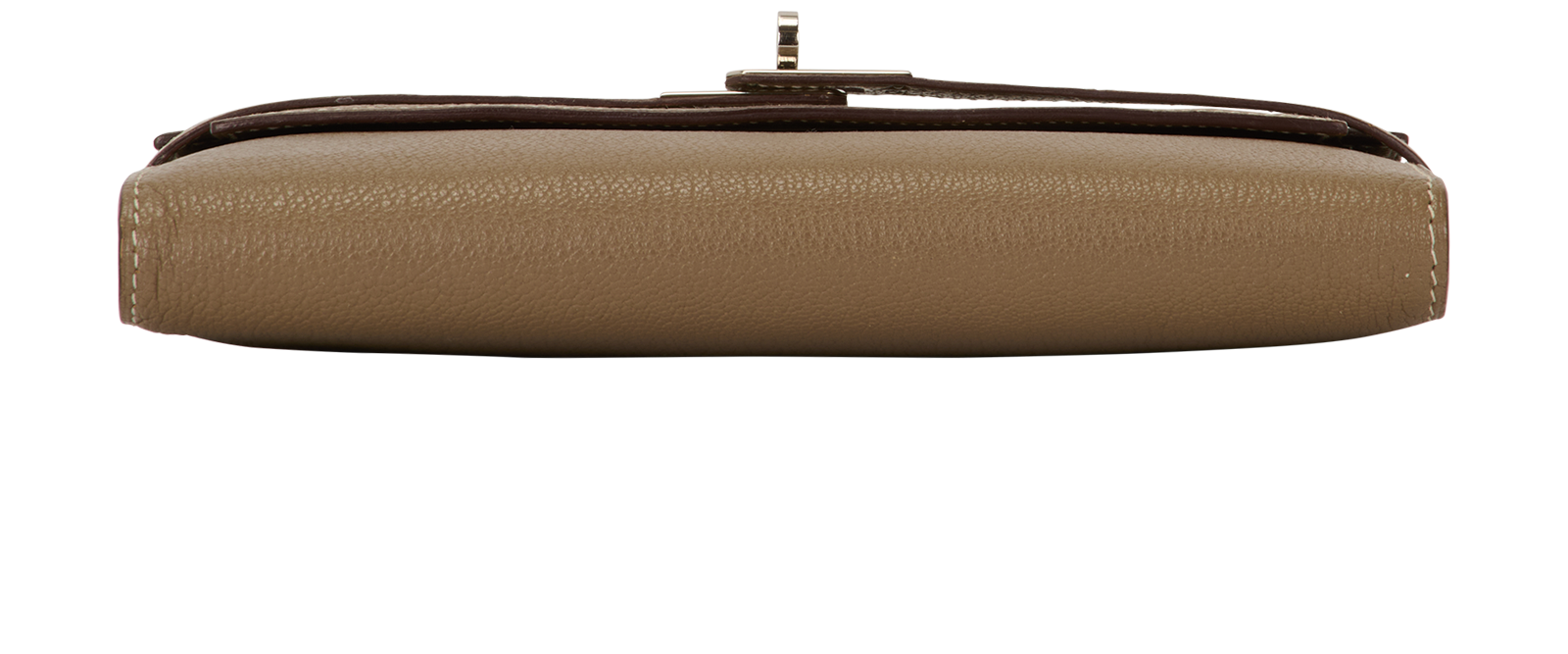 Hermes Kelly Wallet, &pound;1,600, Accessories, Taupe, Leather, Top view